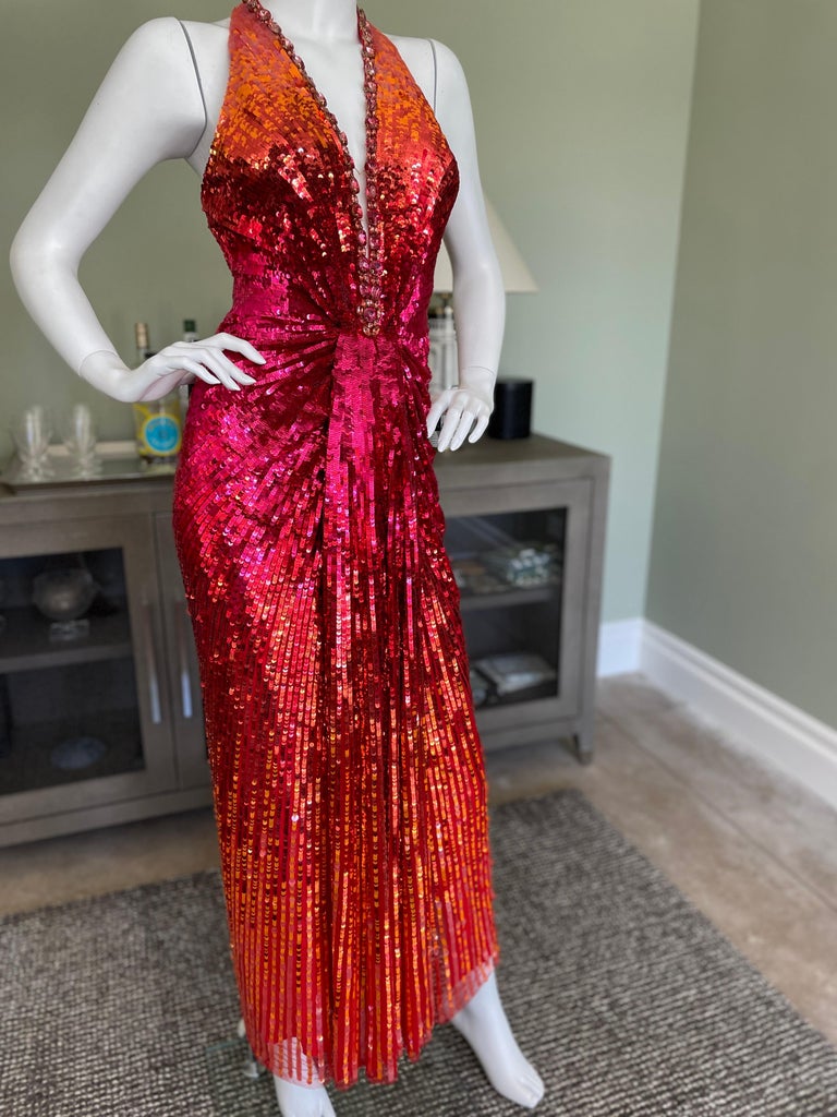open lace back dress Gold Rush Floor-Length Dress