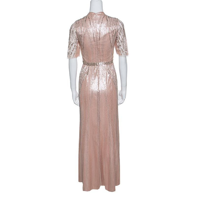 jenny packham pink gown
