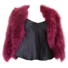 Jenny Packham Shrug mit Feder