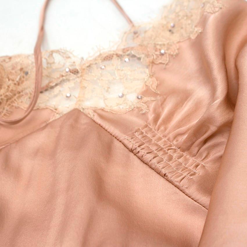 Jenny Packham Silk Pink Slip Gown US 8 3