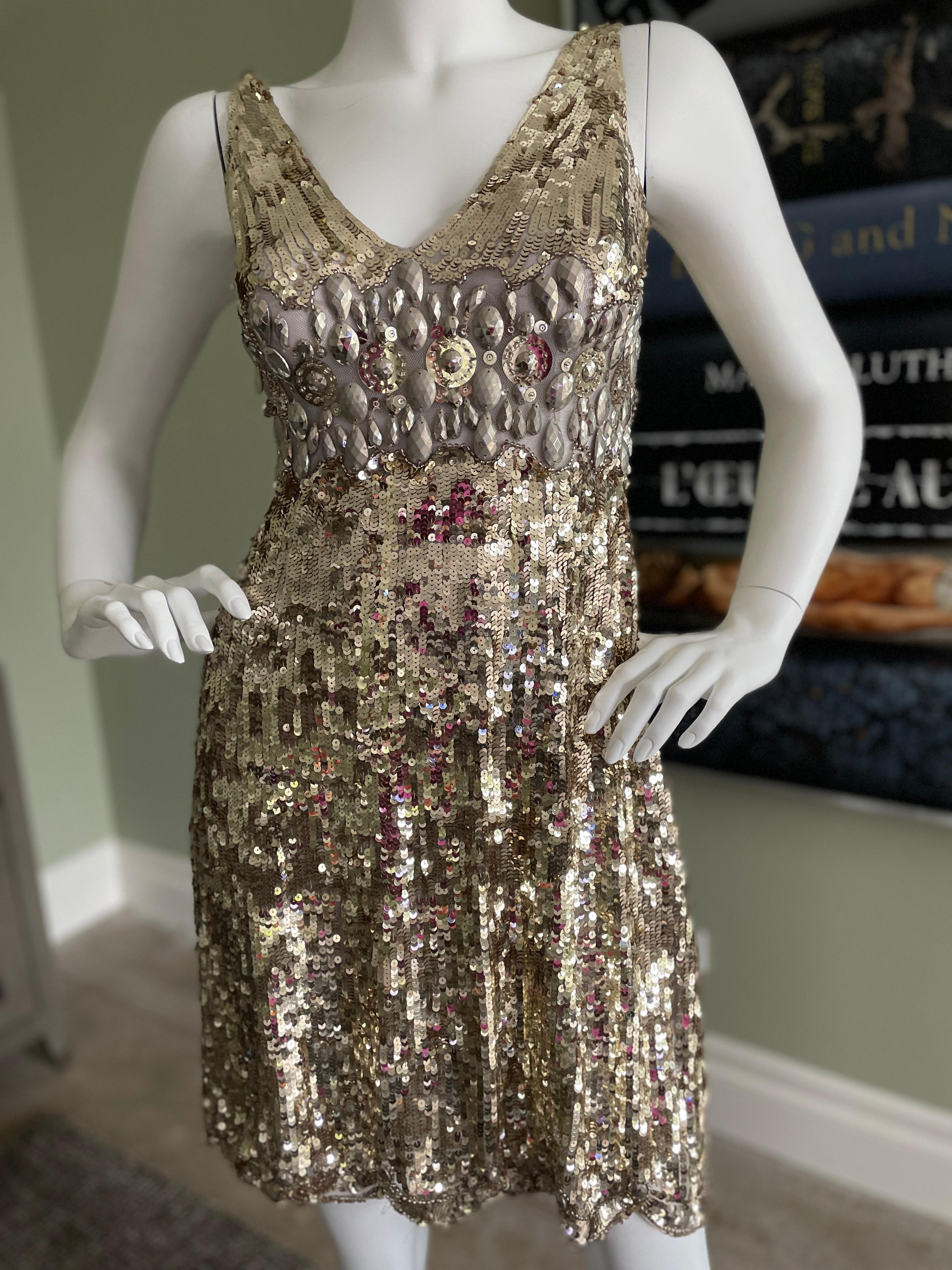 jenny packham gold dress