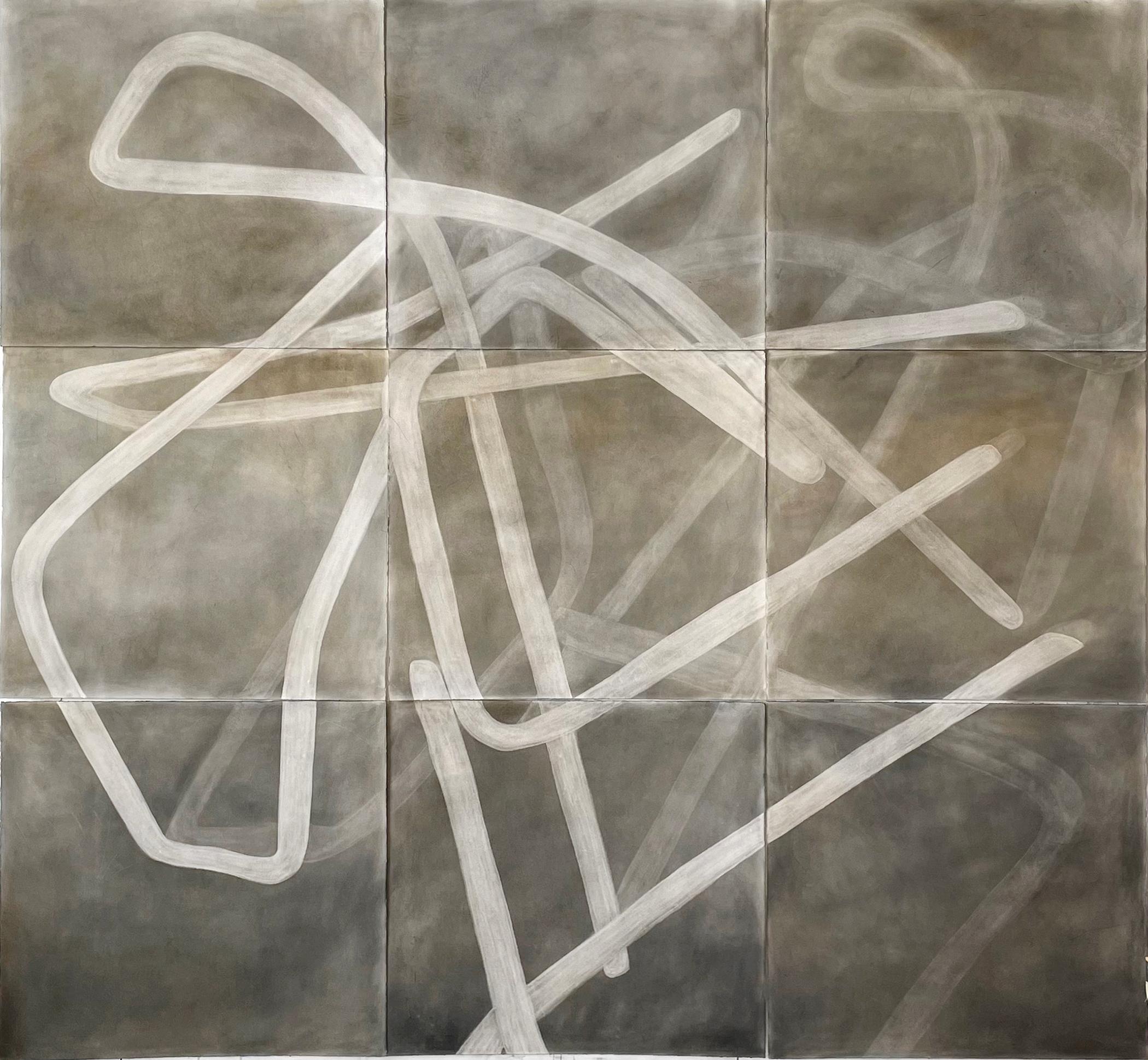 Unearthed #1 - Mixed Media Art by Jenny Phillips