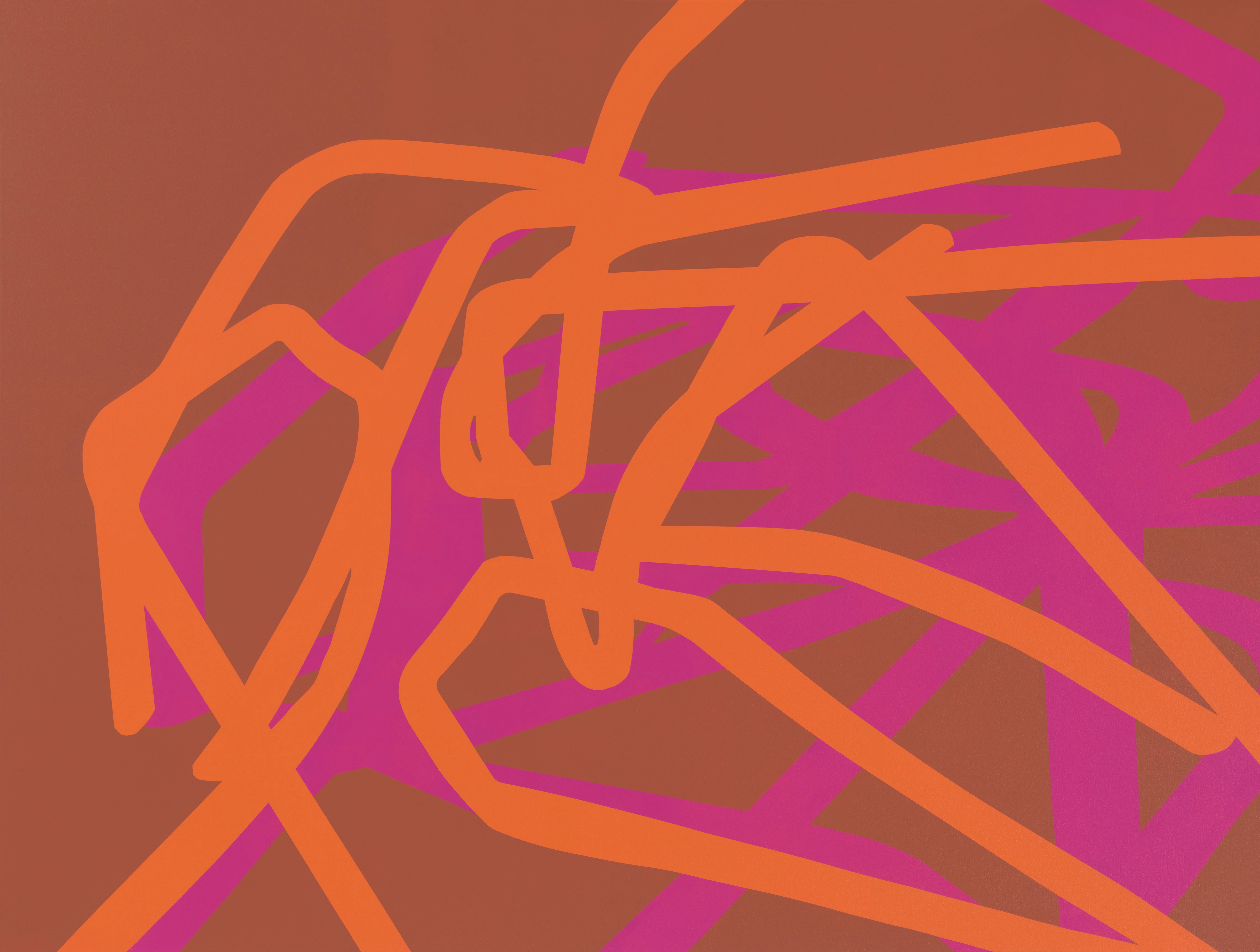 Abstract Painting di Jenny Phillips - Cypher