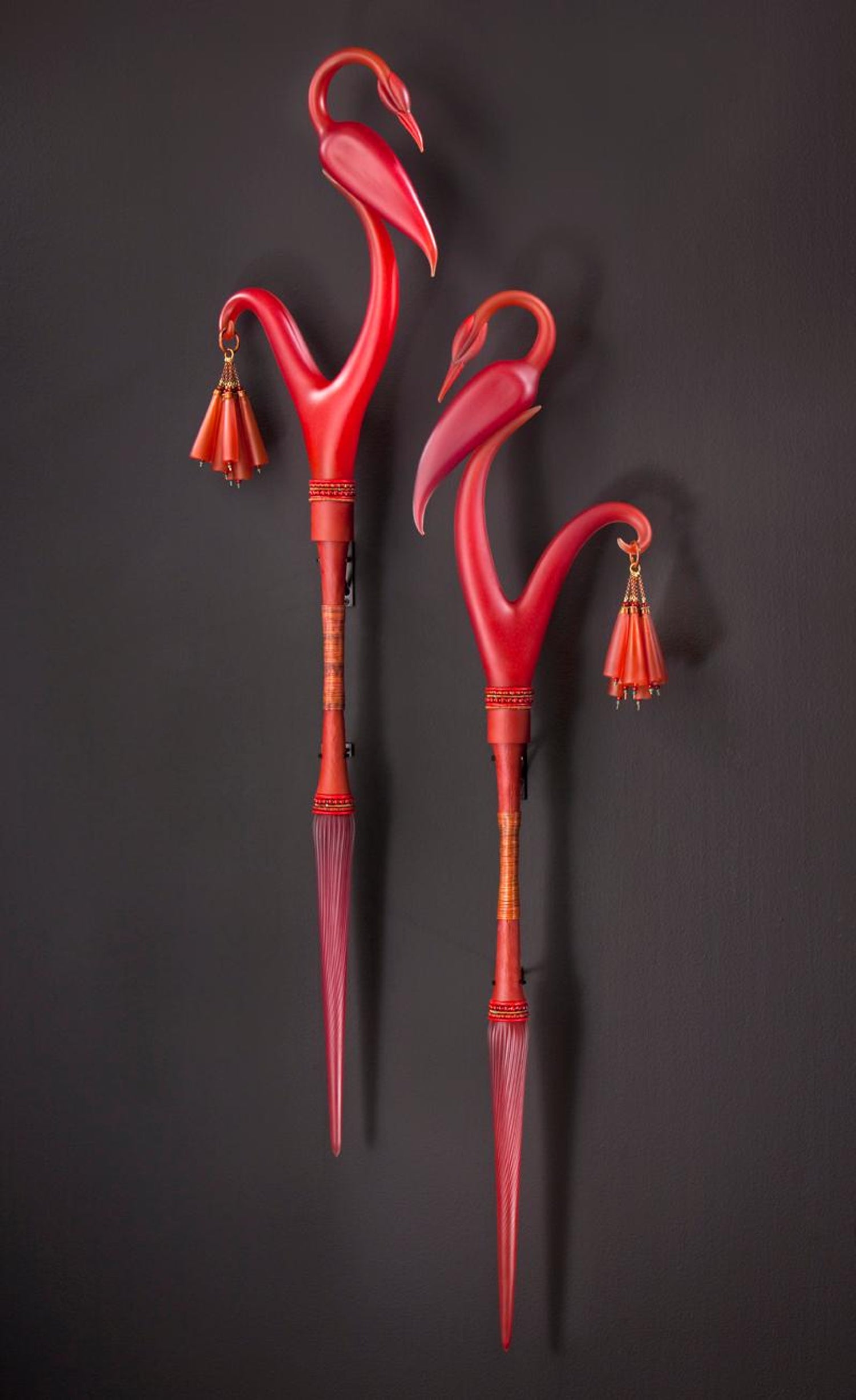 ascension outdoor and living center on Jenny Pohlman And Sabrina Knowles Ascension Blown Sculpted And Sandblasted Glass With Metals And Beads For Sale At 1stdibs