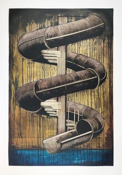 Acquascivolo abbandonato, di Jenny Robinson