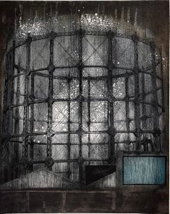 Gasómetro victoriano, por Jenny Robinson