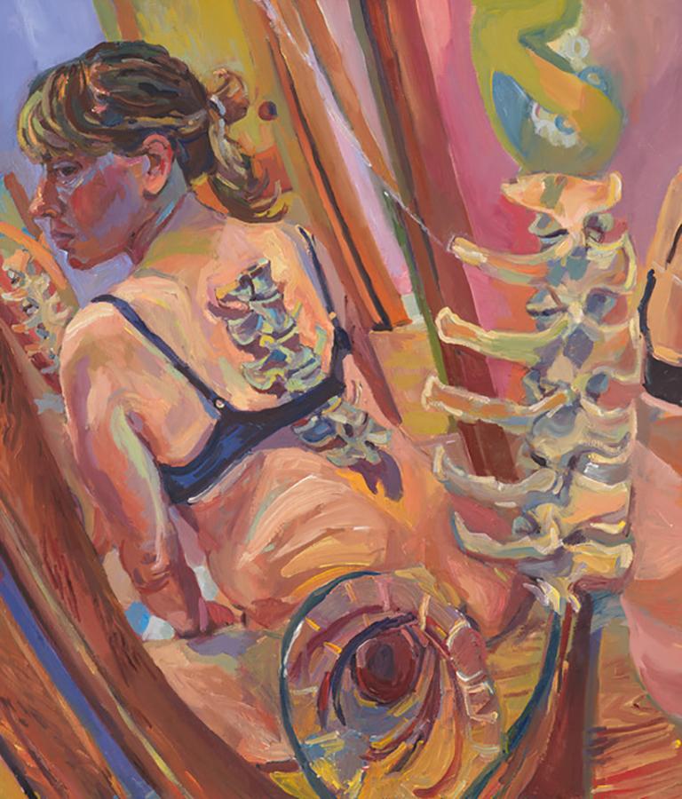 Interior Painting Jenny Toth - Disposer d'une colonne vertébrale
