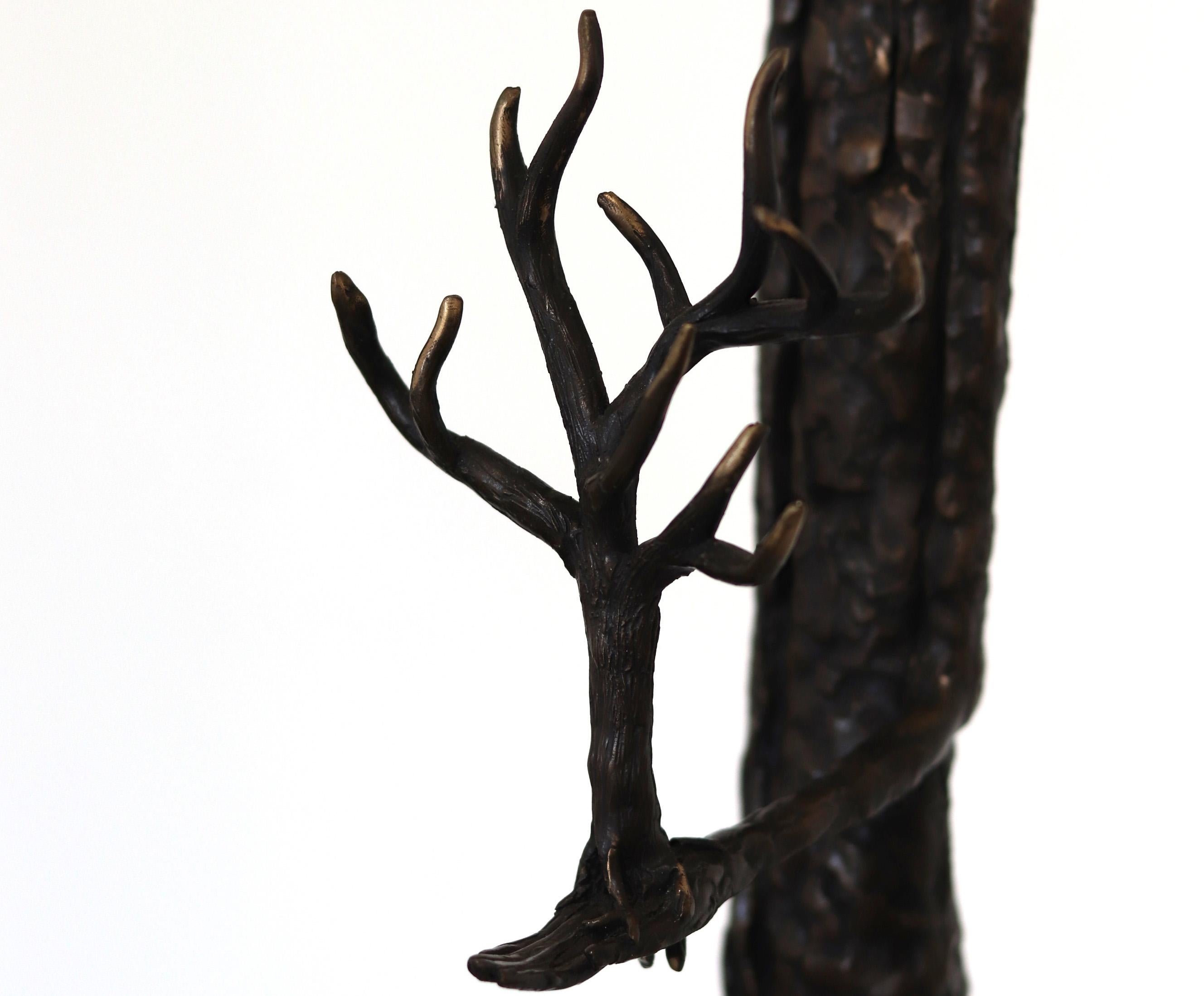 Giving Tree - maquette (20/35) - Contemporary Mixed Media Art by Jennyfer Stratman