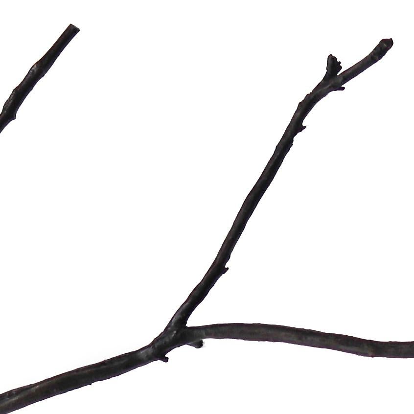 Graft EH8 - Escultura Figurativa Abstracta de Pared - Rama de Árbol y Figuras de Bronce en venta 4