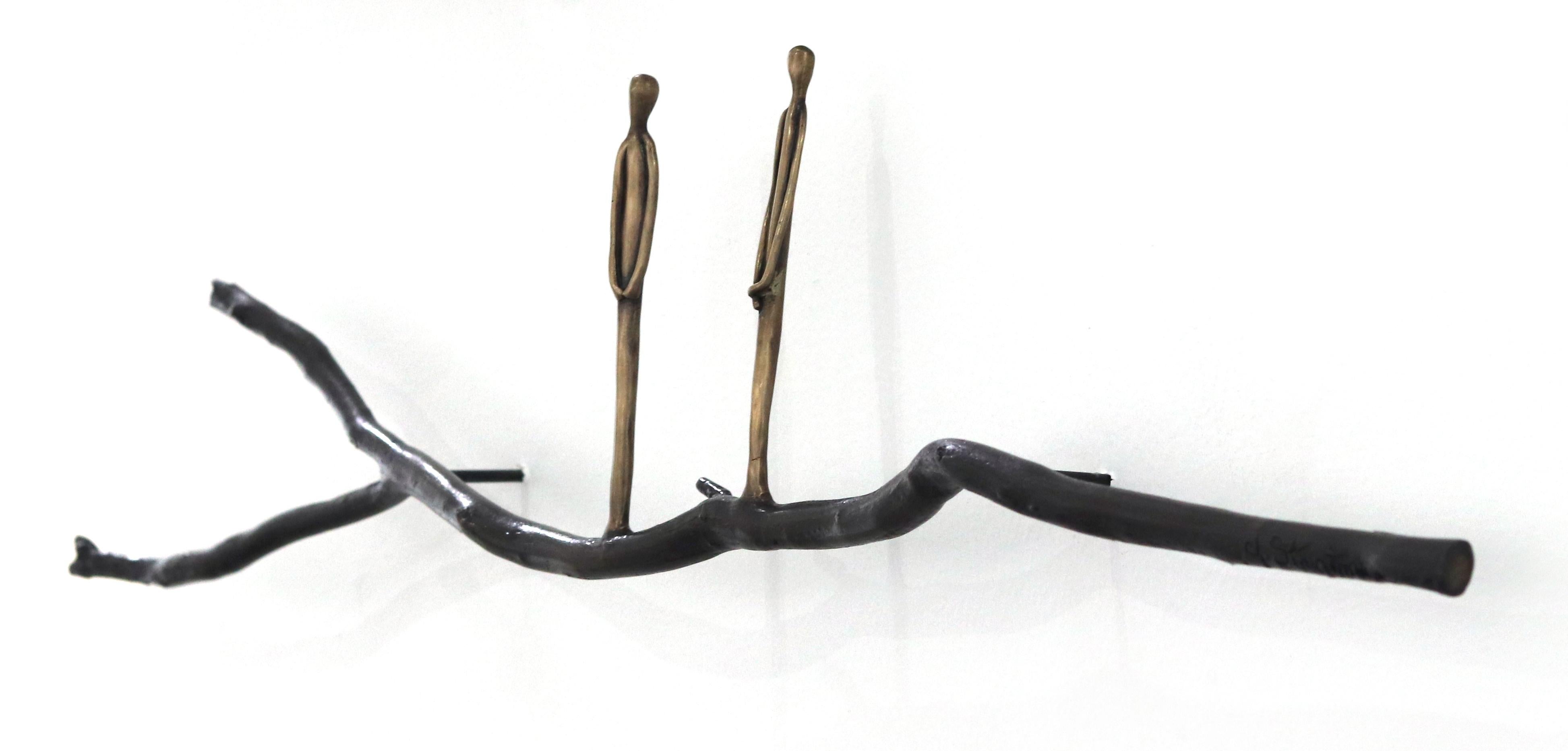 Graft EH9 - Abstract Figurative Wall Sculpture For Sale 5