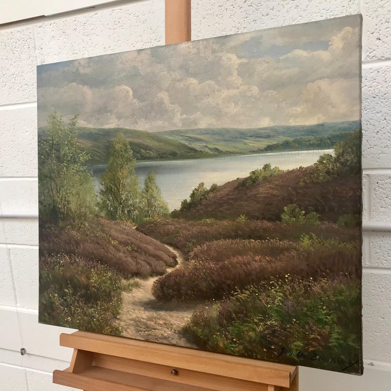 Jens Christian Bennedsen Original Painting of Sweden Norway Fjord