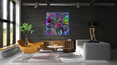 Pittura digitale astratta "Andalusian Tune