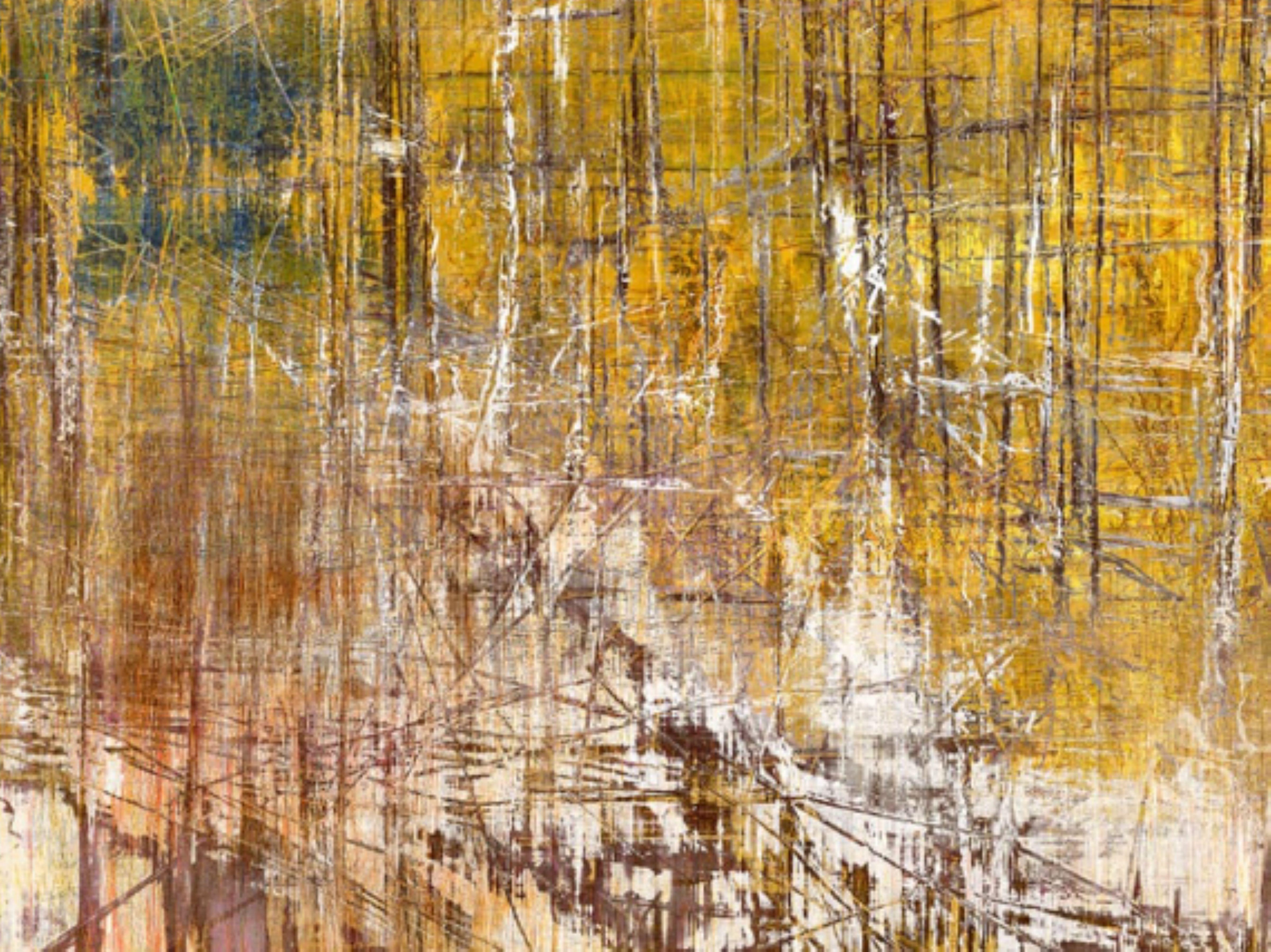 Goldene Strände (Braun), Abstract Photograph, von Jens-Christian Wittig