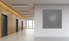 Abstraktes digitales Gemälde „Monopolar Fusion“