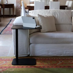 Tavolino in metallo nero Jens-Fix di Massimo BROGLIO