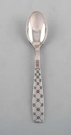 Jens H. Quistgaard, Danimarca, 12 cucchiaini a stella in argento placcato