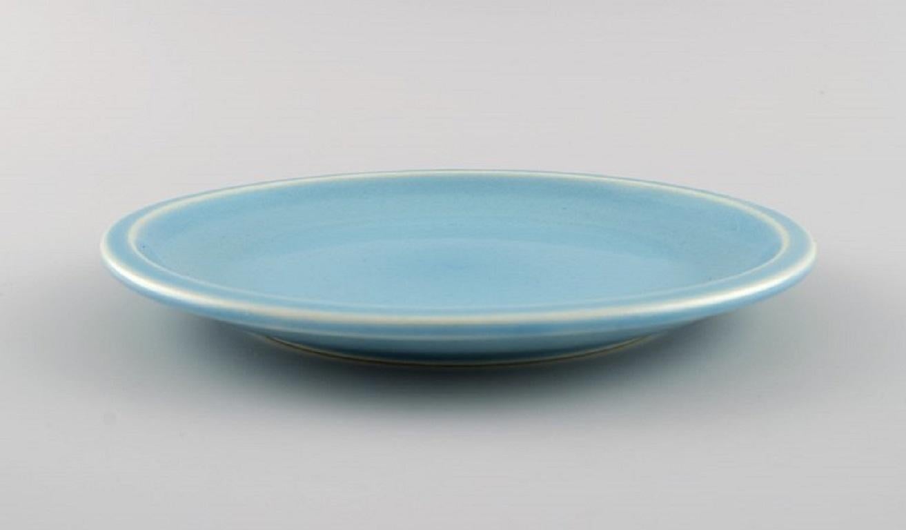 Scandinavian Modern Jens H. Quistgaard '1919-2008' for Bing & Grøndahl, Five Tema Plates For Sale