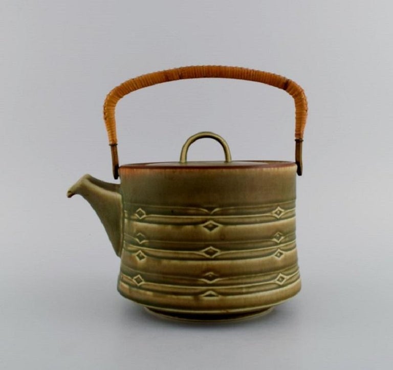 Danish Jens H. Quistgaard for Bing & Grøndahl, Rune Teapot, 1960s/70s For Sale