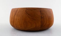 Jens H. Quistgaard, a Set of Six Solid Teak Salad Bowls