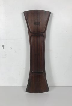 Jens H. Quistgaard "Bow Tie" Palisander Rosewood Tray for Dansk
