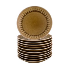 Jens H. Quistgaard for Bing & Grøndahl, 11 Relief Cake Plates