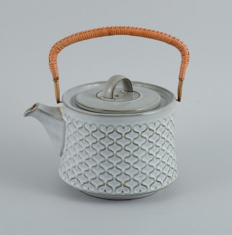 Scandinavian Modern Jens H. Quistgaard for Bing & Grøndahl / Nissen Kronjyden, Cordial Tea Service For Sale
