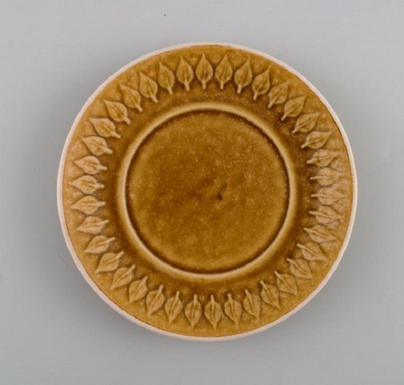 Danish Jens H. Quistgaard for Bing & Grøndahl, Relief Tea Service in Glazed Stoneware For Sale