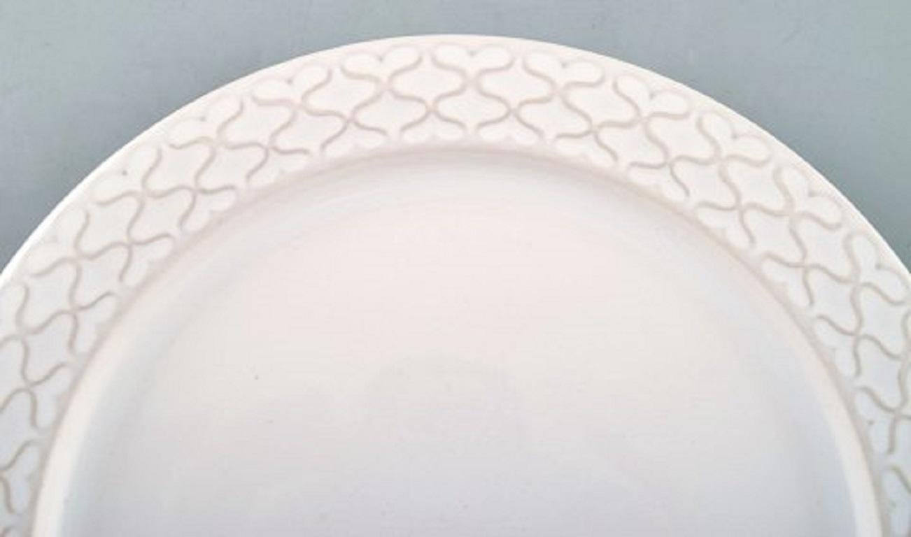 Scandinavian Modern Jens H. Quistgaard for Bing & Grondahl, Six White 