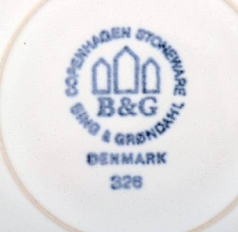 Danish Jens H. Quistgaard for Bing & Grondahl, Six White 