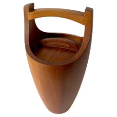 Jens H Quistgaard for Dansk Danish Modern Staved Teak Ice Bucket