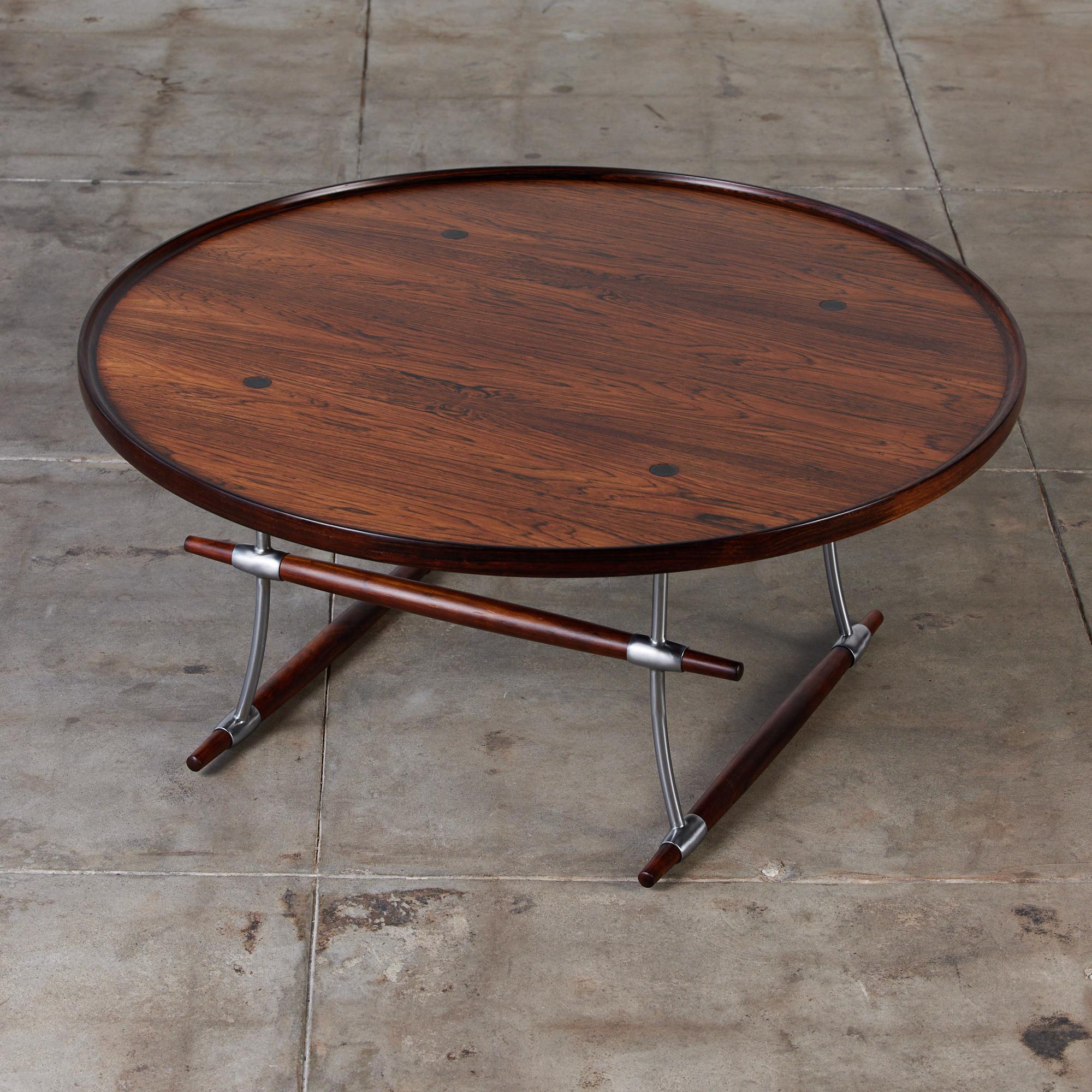 Oiled Jens H. Quistgaard Rosewood Coffee Table