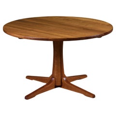 Used Jens H. Quistgaard Round Oak Dining Table