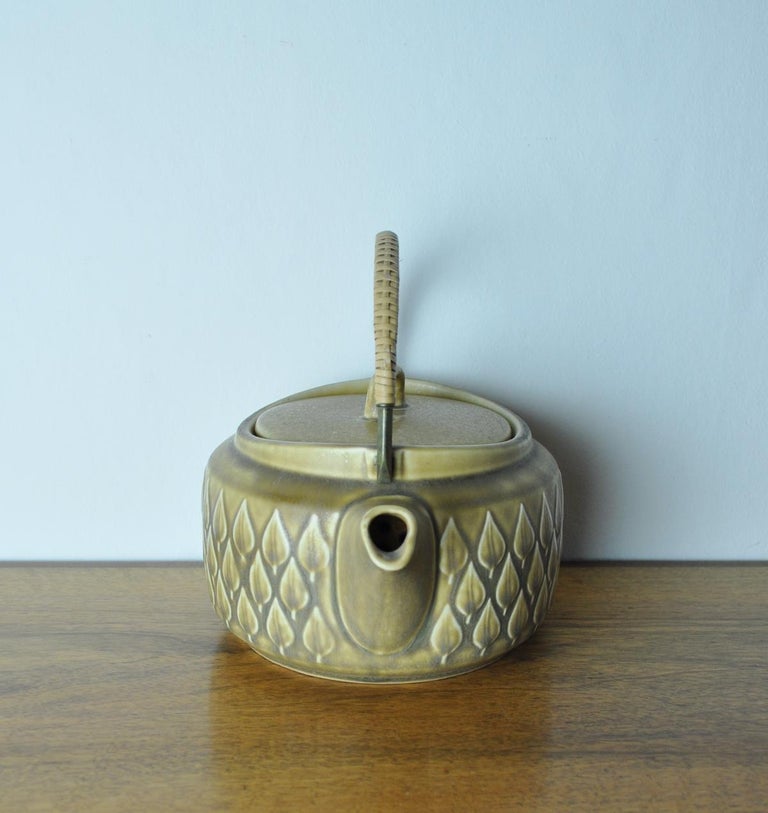 Jens H Quistgaard Tea Pot Relief by Kronjyden For Sale Jens H Quistgaard Tea Pot Relief by Kronjyden For Sale