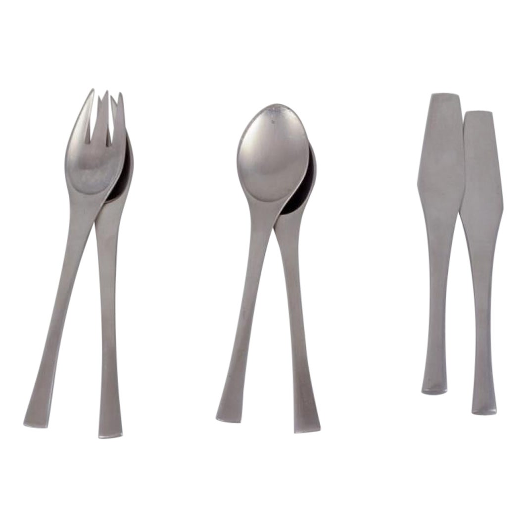 Jens Harald Quistgaard, Dansk Designs. Odin cutlery lunch set.