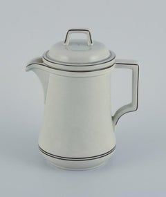 Jens Harald Quistgaard for Bing & Grøndahl. "Colombia" coffee pot in stoneware.