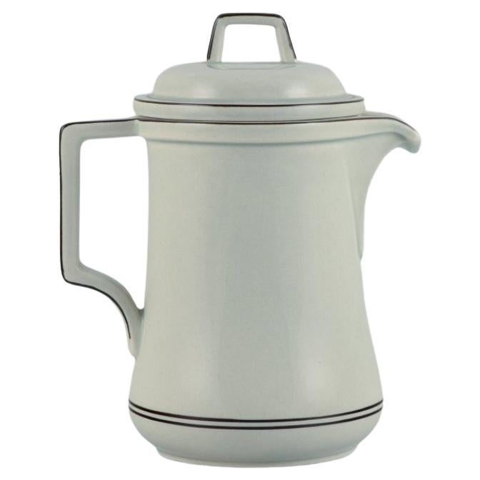 Jens Harald Quistgaard for Bing & Grøndahl. "Colombia" coffee pot in stoneware.  For Sale