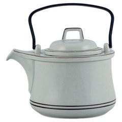 Retro Jens Harald Quistgaard for Bing & Grøndahl. "Colombia" teapot in stoneware. 