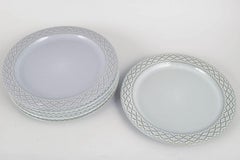 Jens Harald Quistgaard for Kronjyden / Bing & Grøndahl. Set of six dinner plates