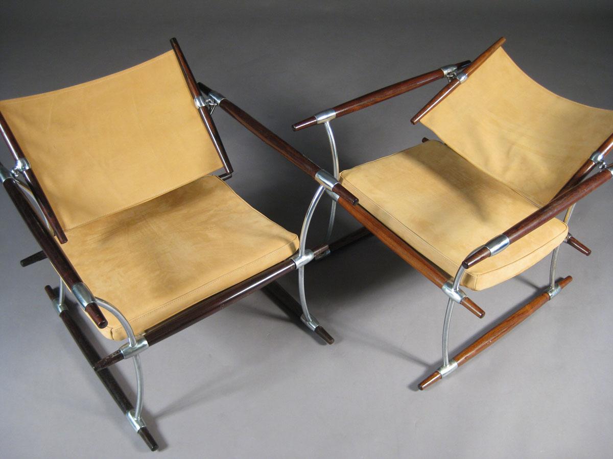 Danish Jens Harald Quistgaard set of 2 Armchairs and Coffee Table 