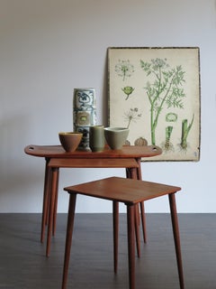 Jens Harald Quistgaard Scandinavian Teak Nesting Tables for Nissen, 1960s