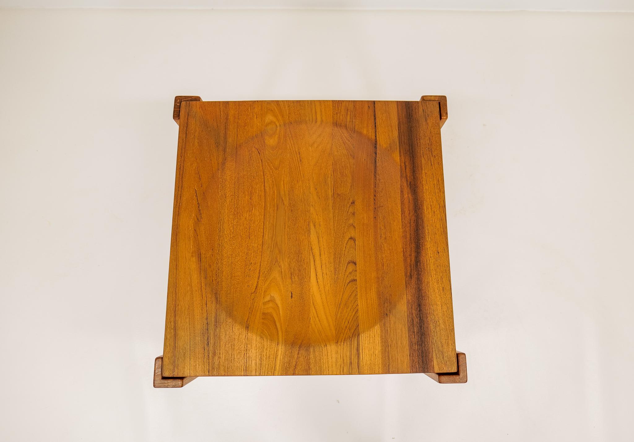 Jens Harald Quistgaard Teak Fruit Table with Concave Top, Sweden, 1960s 8