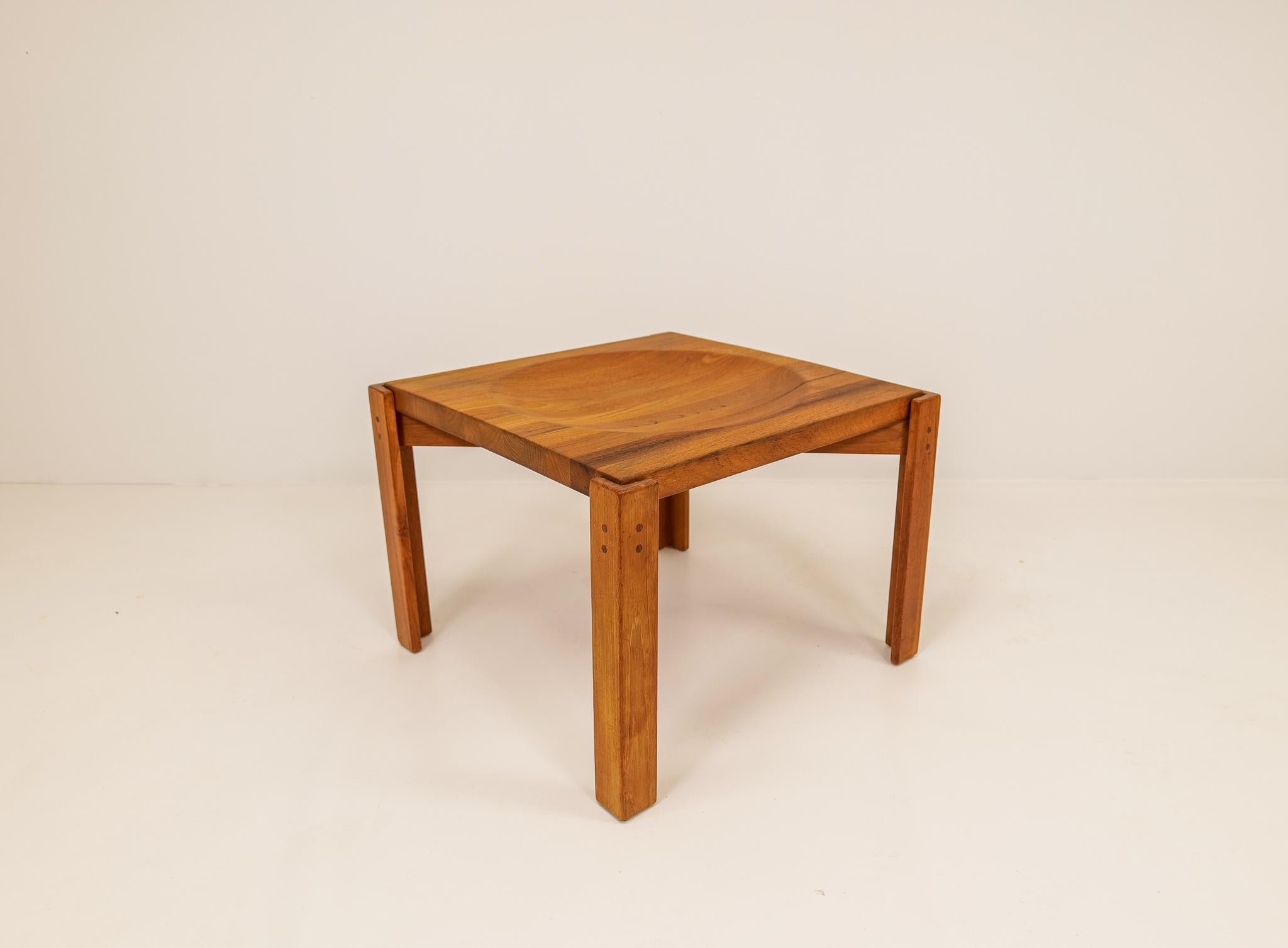 Jens Harald Quistgaard Teak Fruit Table with Concave Top, Sweden, 1960s In Good Condition In Hillringsberg, SE