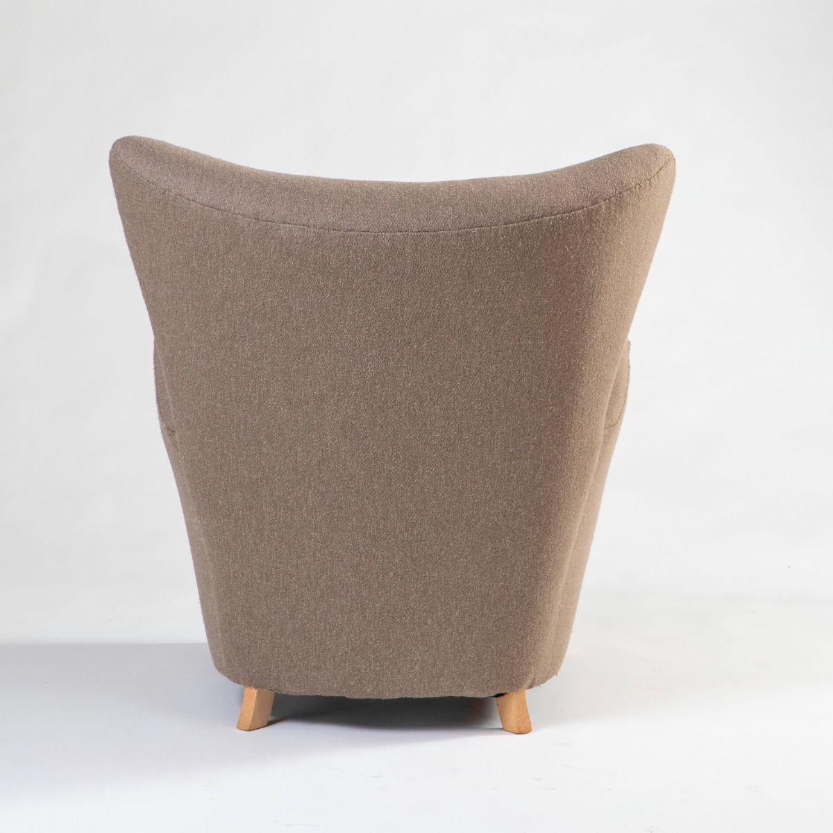 Danois Chaise longue Jens Houmøller Klemmensen pour Skive Møbelfabrik en vente