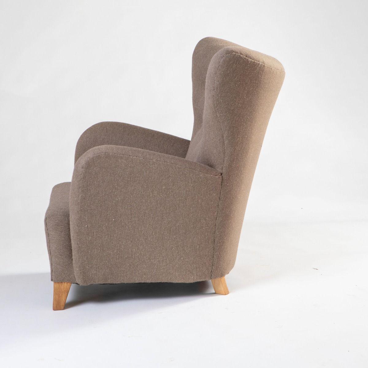 Chaise longue Jens Houmøller Klemmensen pour Skive Møbelfabrik Bon état - En vente à Kastrup, DK