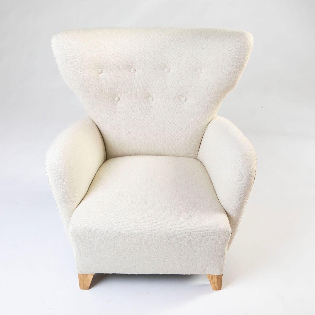 20ième siècle Chaise longue Jens Houmøller Klemmensen pour Skive Møbelfabrik en vente
