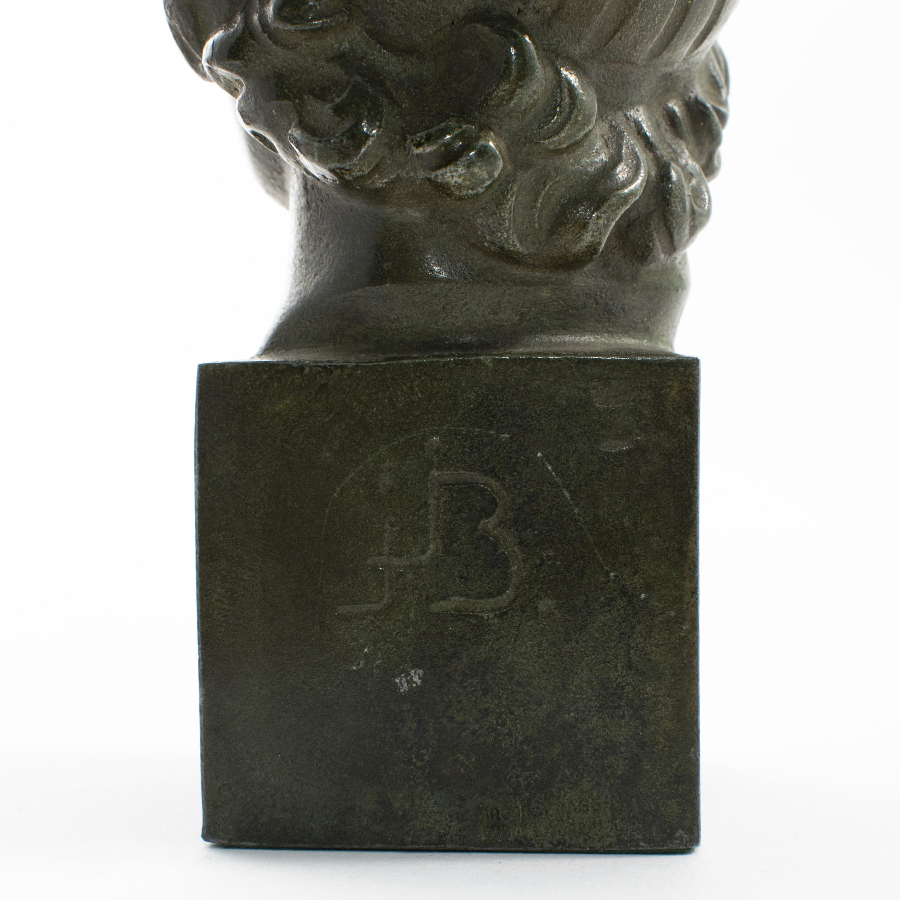Jens Jacob Bregnø, Bronze Head Sculpture 2