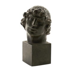 Jens Jacob Bregnø, Bronze Head Sculpture