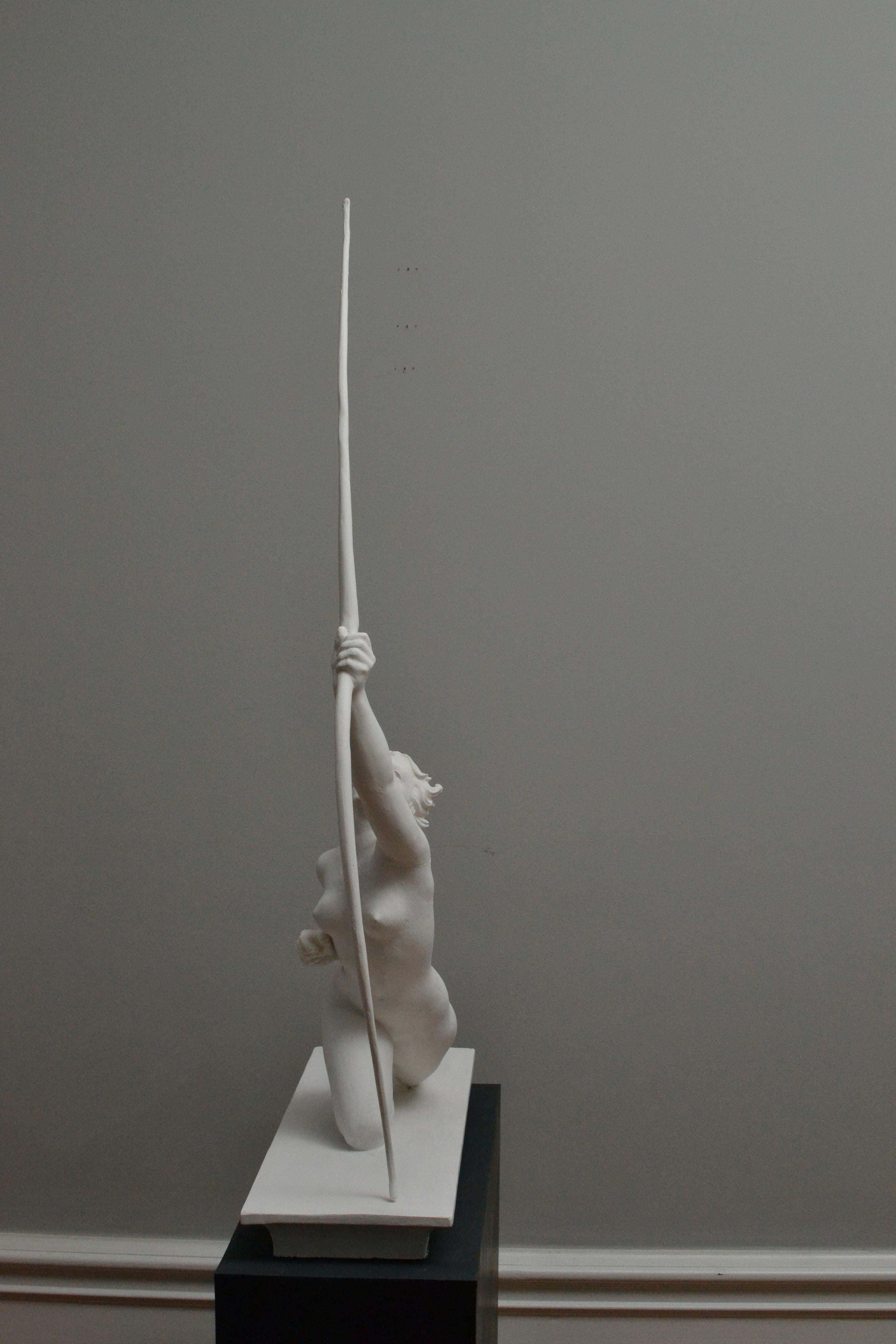 Diana The Huntress - 1920´s Plaster Sculpture For Sale 9