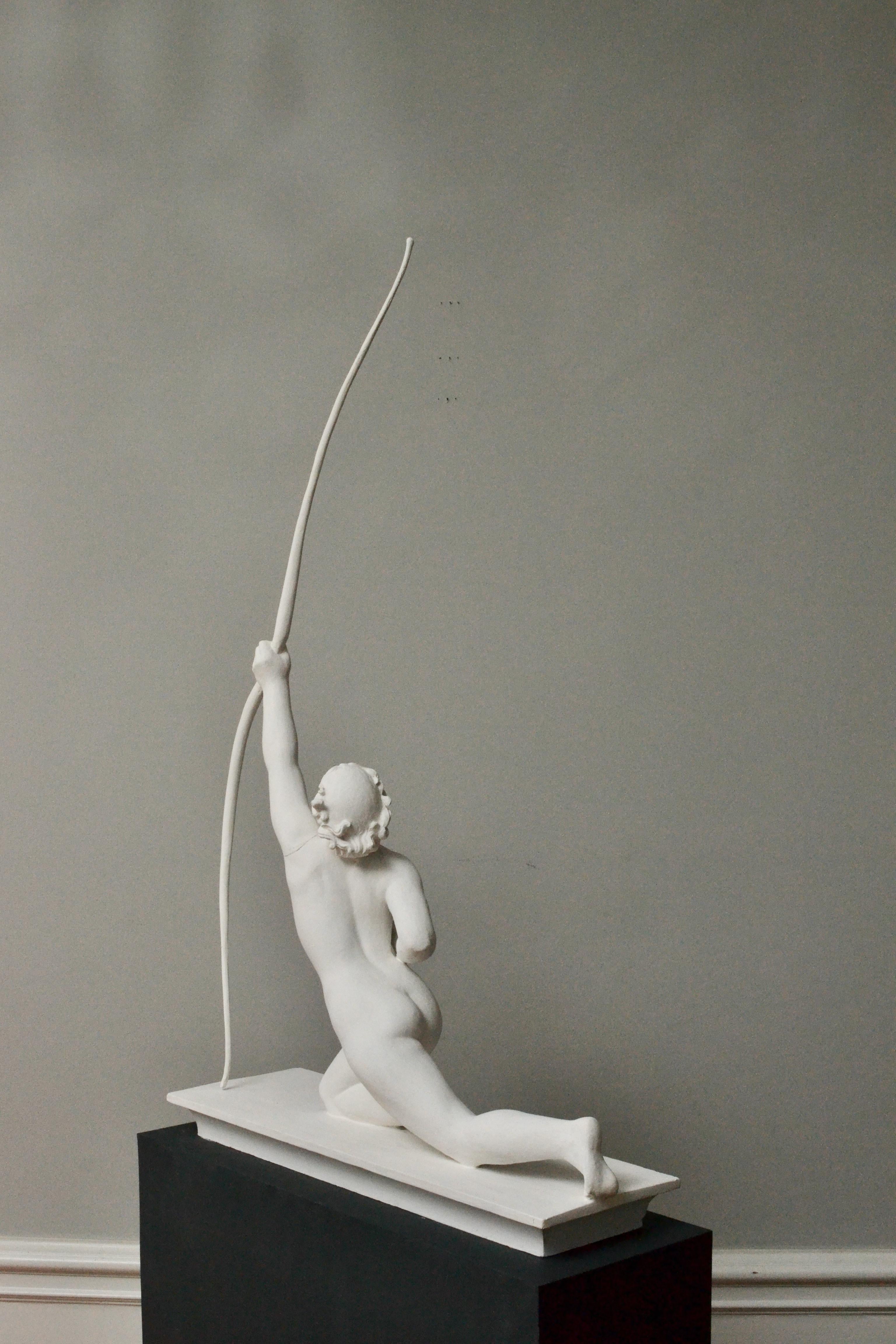 Diana The Huntress - 1920´s Plaster Sculpture For Sale 2