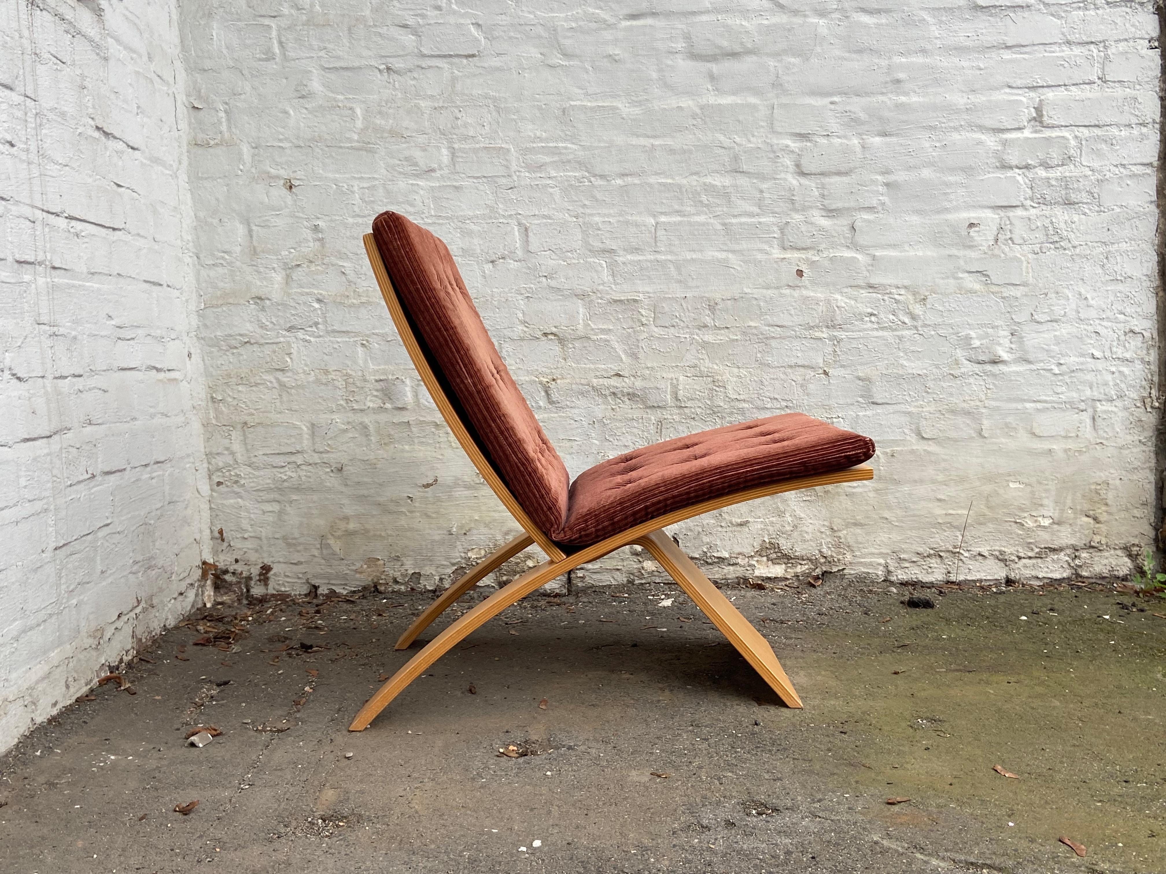 Mid-Century Modern Jens Nielsen Easy Chairs Laminex for Westnofa 1966, Norway For Sale